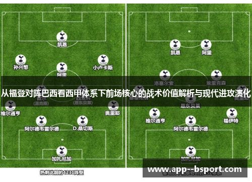 从福登对阵巴西看西甲体系下前场核心的战术价值解析与现代进攻演化 从福登对阵巴西看西甲体系下前场核心的战术价值解析与现代进攻演化
